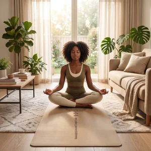0.5cm Yoga Mat Non Slip Carrying Strap Bag Lightweight Folding Eco Friendly Nature Rubber Odor Free Exercise Fitness
