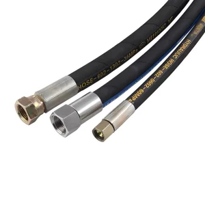 1 4” 2” Hydraulic Rubber Hose of Rubber Hoses Like Flexible Exhaust Hose High Pressure Pipe
