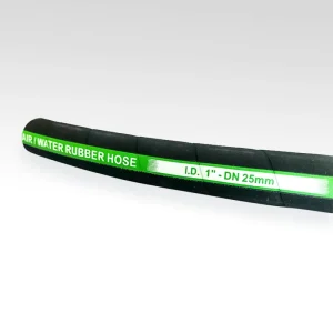 1 Inch Water Rubber Hose for Trash Pump Flexible Suction Discharge for Flood Pond Construction Site