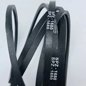 10.0MM Natural Rubber V-Belt with Poly Cotton Polyester Canvas for Construction Transmission OEM