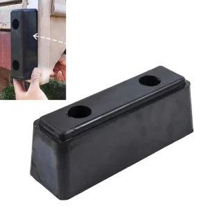 100% Recycled Solid Rubber Buffer Guard Truck Bumper for Roadway Security