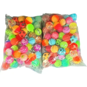 100% a Grade 45mm Rubber Bouncing Ball Good Jumping Bouncy Balls