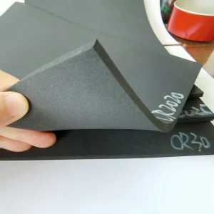 1000*2000mm 1mm 2mm 3mm Size Can Be Customized Reduce Noise Heat Resistant CR EPDM Rubber Foam Sheet for Packing