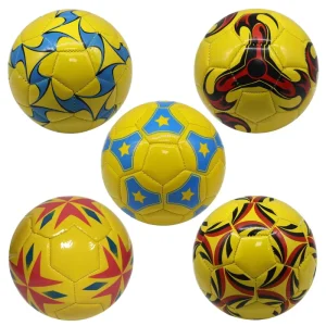 100g Durable Rubber Bladder PVC Soccer Ball Lightweight Machine Stitched Football for Kids Training Youth Practice 2