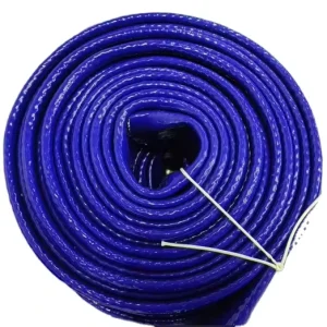 100mm Red Oxide Silicone Coated Glass Fire Protection Sleeving