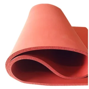 10mm High Temperature Rubber Foam Sheets Flexibility Silicone Foam Sheets