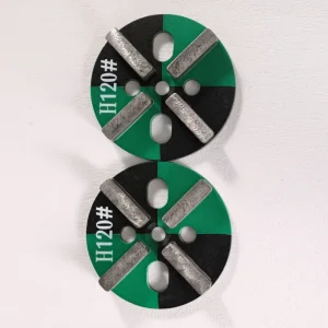 120# 4” Diamond Grinding Disc Concrete Grinding Plate with Flat Segment Segmented Design for Floor Preparation