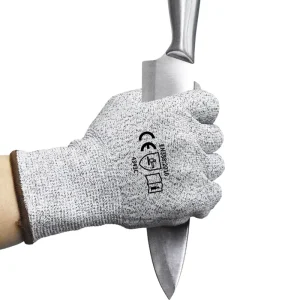 13 Gauge Gloves Nylon Labor Protection Gloves Prevention Safety Pu Coated Gloves for Construction Work