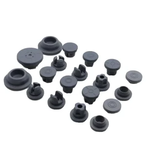 13MM 32MM Pharmaceutical Butyl Rubber Stopper with Custom Logo for Injection Freeze dried Powder Vials & Bottles