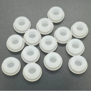 13mm 20mm Clear Silicone Rubber Bottle Stopper for Vials Non Spill Crimp Closure Pharmaceutical Use
