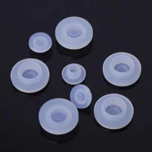 13mm 20mm White Silicone Rubber Stopper Medical Rubber Plug for Injection Vials