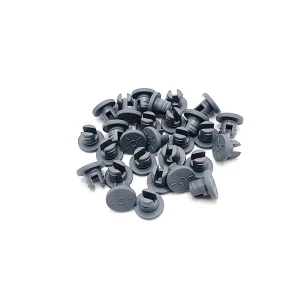 13mm Grey Butyl Rubber Stoppers for Medical Injection Vials Pharmaceutical Grade Rubber Product