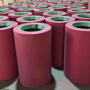 14 Inch Rice Mill Rubber Roller LGT355 Rice Mill Machine Spare Part Rubber Roller