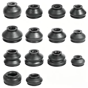 14PCS Universal Ball Joint Dust Boot Kit Auto Steering Tie Rod End Rubber Dust Cover Anti Aging Suspension Parts