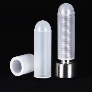 15 16.5 17.5 18 19 22 23 24mm Anti-Scratch Transparent Silicone End Covers Protective Screw Covers Insulated CA65 ROHS Certified
