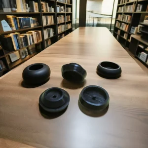 15 23mm Double Stopper Silicone Rubber Plug Flat Industrial Sealing End Caps NBR NBR EPDM Gasket Molded Cutting Included Model