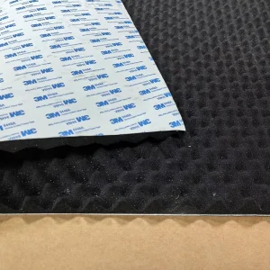 15 mm Aluminum Foil Butyl Rubber Car Sound Deadener Sheet for Doors, Trunks, and Roofs