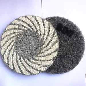 17 Inch Sponge Fiber Floor Polishing Pad for Concrete