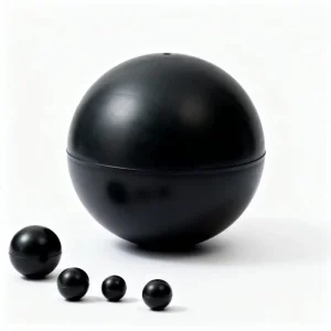 19mm 40mm Red Rubber Balls High Bouncing Seamless Molded EPDM Silicone Sieve Cleaning Balls NBR Material
