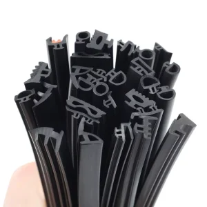 2-10 mm Black EPDM TPE PVC Glazing Bead Rubber Wedge Seal for UPVC and Aluminium Windows