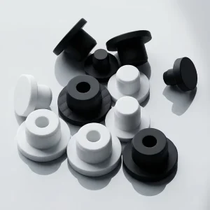 2 30mm Silicone Rubber Round Plugs Hollow solid Silicone Plugs Waterproof Silicone Plugs for Automotive and Piping Use