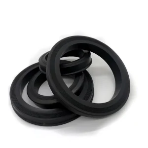 2″ Fig 607 Hammer Union Lip Seals Buna-N FKM Rubber Gaskets for Oilfield High Pressure Pipeline Connections