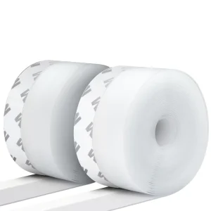 2-Pack Silicone Door and Window Weather Stripping Seal Tape Draft Stopper