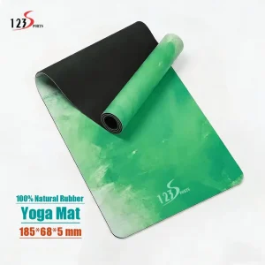200*72cm 100% Natural Rubber Yoga Mat Custom Size & Thickness Camouflage Yoga Mat Double sided 5mm Thick