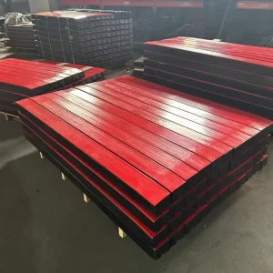 2000mm x 100mm x 75mm Mining Conveyor Belt Rubber Impact Bar