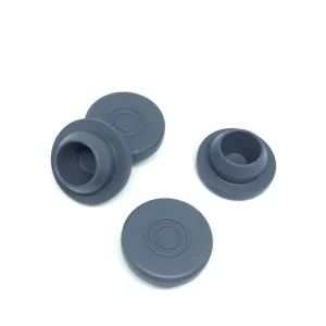 20MM Grey Antibiotic Medical Butyl Rubber Stopper Pharmaceutical Moulding Processing Service
