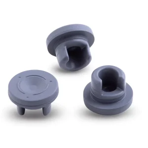 20mm 13mm Medical Butyl Rubber Stopper in Gray Color or Red Color with Aluminum Closures for Injection Vials