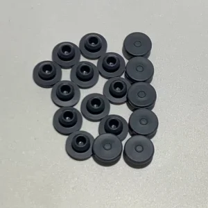 20mm Pharmaceutical Butyl Rubber Stopper Coated with PE and PTFE Medical Grade Packaging