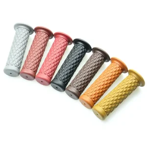 22MM Retro Universal Motorcycle Handlebar Grips Rubber Vintage Motorcycle Parts for CG GN GS125