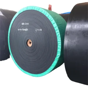 24 30 36 42 Heavy Black V Shape Conveyor Belt Flat Incline Industrial Rubber Conveyor Belt for Sand Waste