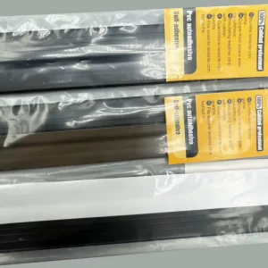 2509128 Adjustable PVC Door Bottom Brush Seal Durable Draft Guard