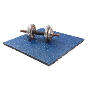 25mm Ballistic Rubber Flooring Mat for Sound and Shock Absorption
