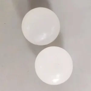 25mm Solid White PUR Hard Polyurethane Ball for Vibration, 16mm-50mm Sizes