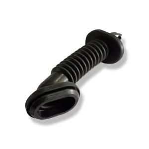 25x39mm Cut and Moulded Black Silicone and NBR Industrial Rubber Protective Sleeve Car Wire Harness Door Tube Rubber Hoses