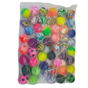 27mm Pink Bouncing Rubber Ball, Soft Stress Ball for Capsule Vending Machines