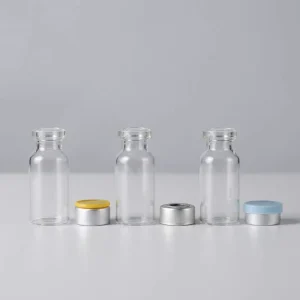 2ML 3ML 5ML 7ML 10ML Vials Bottles with Rubber Stoppers with Aluminum Flip Flop Caps