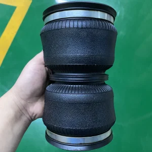 2S120P01 Universal Rubber Double Convoluted 120180 Air Ride Lift Suspension Shock Absorber Bellow Bag Spring