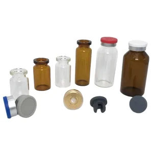 2ml 30ml Flat Shape Medical Glass Injection Vials Penicillin Bottle Moulded Glass Vial for Antibiotics