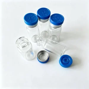 2ml 3ml 5ml 7ml 10ml Clear Glass Vial with Cap Customize Injection Vial for Medicine Use with Rubber Stopper