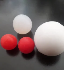 2mm 200mm Small Big Soft Hard Colored Bouncy Natural Good Wear Resistance Rubber Silicone Ball