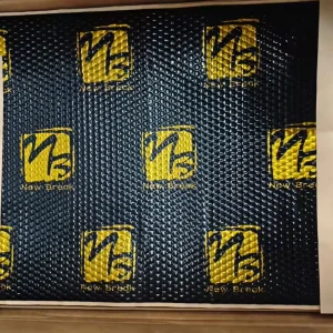 2mm Butyl Rubber Sound Insulation Pad 460x800mm Wall and Floor Noise Reduction Sheet Vibration Damping Material