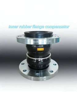 3-Inch SS304 316 Neoprene Flexible Bellow Compensator EPDM Clamp-Type Rubber Expansion Joint