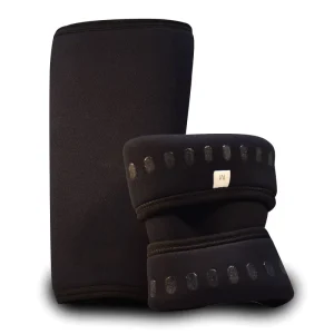 30CM Elastic Neoprene Compression Powerlifting Knee Sleeve 7MM High-Density Rubber Unisex Protective Fitness Gear
