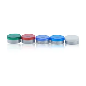 30ml Medical Glass Vials Aluminum Plastic Caps Stopper Light Weight ISO9001 Certified Bottles for Chemical Essential Oil Use