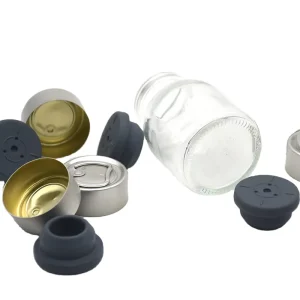 32mm Aluminum Cap Medical Rubber Stopper for Glass Vials