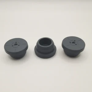 32mm Bromobutyl Rubber Infusion Bottle Stopper with Non Spill Feature Crimp Closure Pharmaceutical Use Chemical Stability